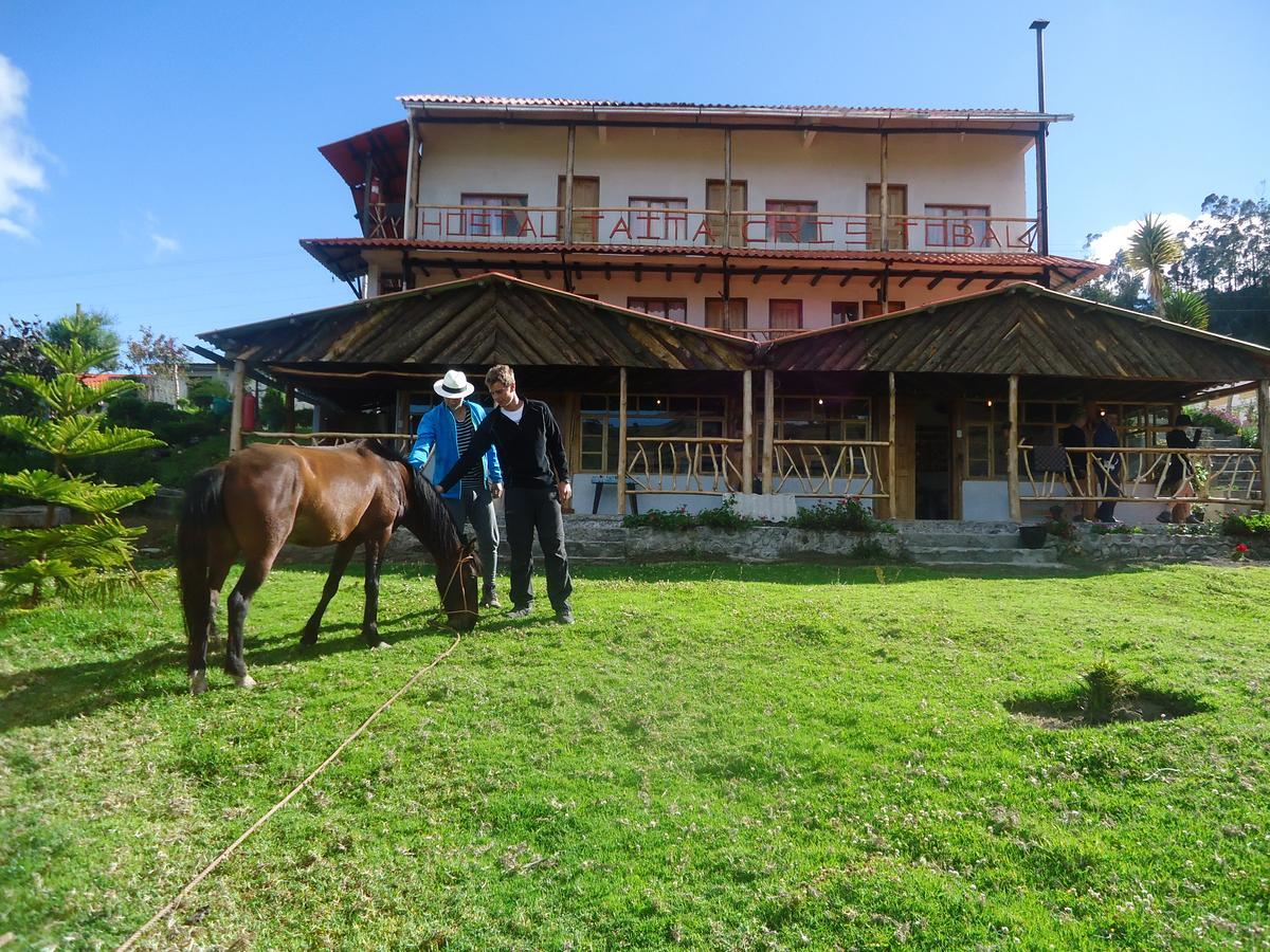Hostal Taita Cristobal Isinlivi المظهر الخارجي الصورة